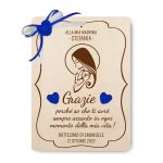 Targhetta Placca In Plexiglass Nonni Personalizzata Con Foto E Dedica - Idea Regalo Per La Festa Dei Nonni