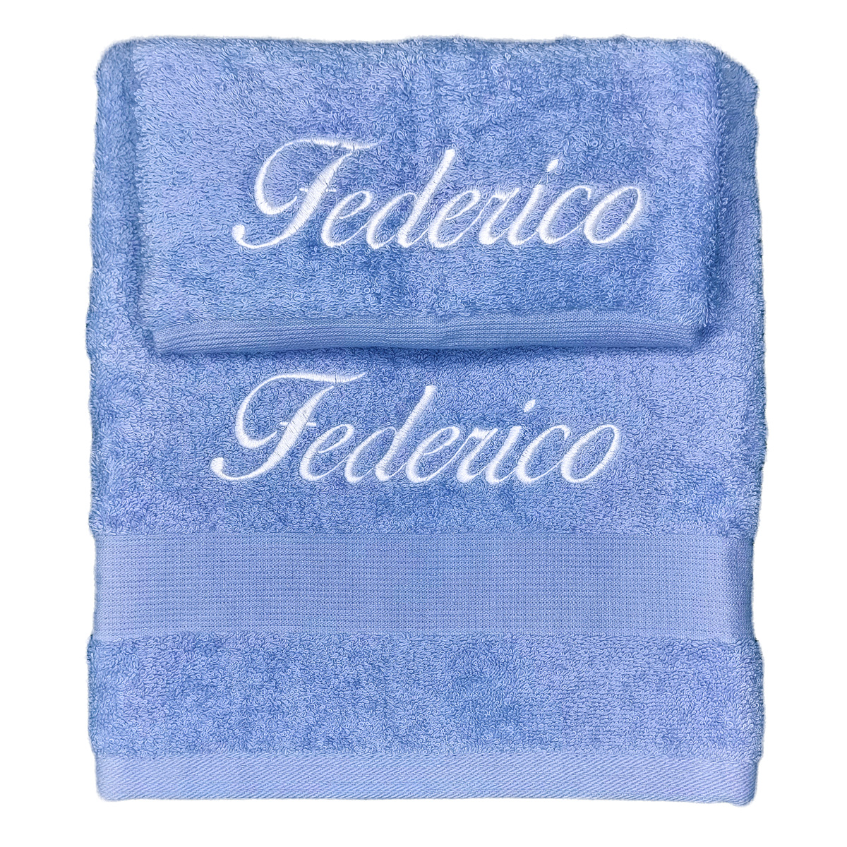 Asciugamani Personalizzati con Iniziale Monogram Firenze